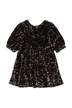 The New Sequin SS dress - Black Beauty